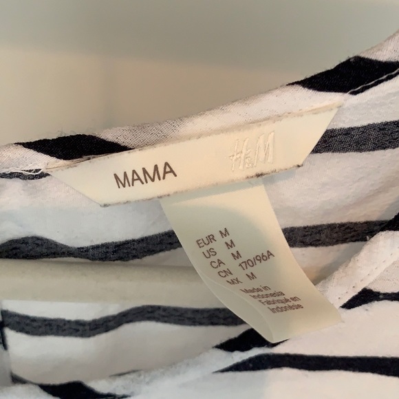 H&M Mama Striped Shirt - Picture 3 of 4